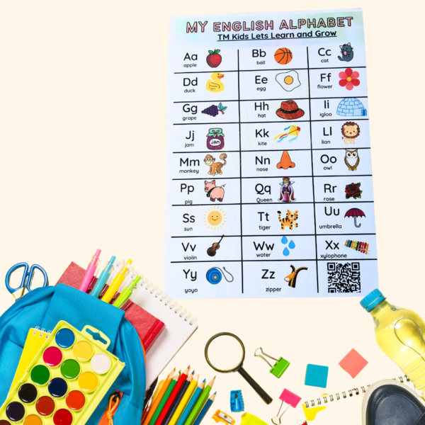 My English Alphabet Chart! - Image 3