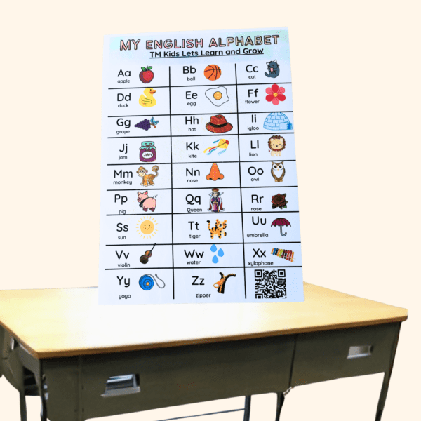 My English Alphabet Chart! - Image 2