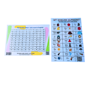 Essential Numbers and Alphabet Learning Charts Set