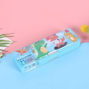 Multi-Function Kids' Pencil Case with Calculator and Compartments – Fun and Educational!