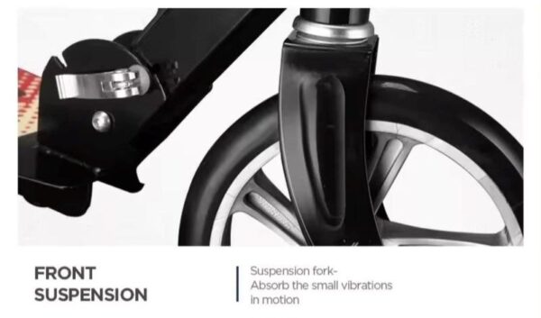 Folding Aluminium Kick Scooter Two Wheel Street Scooter - Image 3
